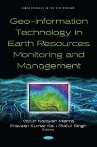 Geo-information Technology in Earth Resources Monitoring and Management -- Hardback