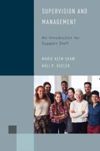 Supervision and Management : An Introduction for Support Staff (Library Support Staff Handbooks)