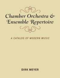 Chamber Orchestra and Ensemble Repertoire : A Catalog of Modern Music (Music Finders)