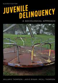 Juvenile Delinquency : A Sociological Approach （11TH）