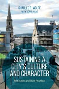 Sustaining a City's Culture and Character : Principles and Best Practices