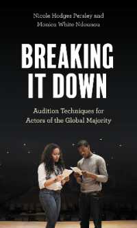 Breaking It Down : Audition Techniques for Actors of the Global Majority
