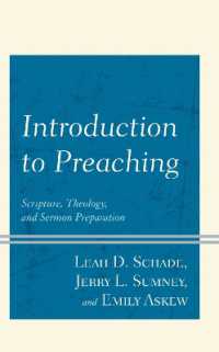 Introduction to Preaching : Scripture, Theology, and Sermon Preparation