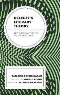 Deleuze's Literary Theory : The Laboratory of His Philosophy