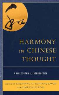 Harmony in Chinese Thought : A Philosophical Introduction