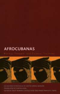 Afrocubanas : History, Thought, and Cultural Practices