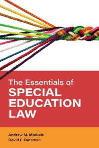 The Essentials of Special Education Law (Special Education Law, Policy, and Practice)