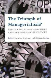 The Triumph of Managerialism? : New Technologies of Government and their Implications for Value