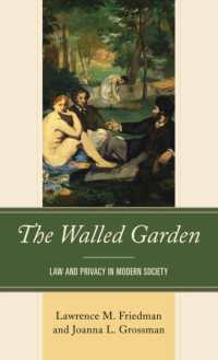 The Walled Garden : Law and Privacy in Modern Society