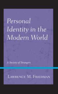 Personal Identity in the Modern World : A Society of Strangers