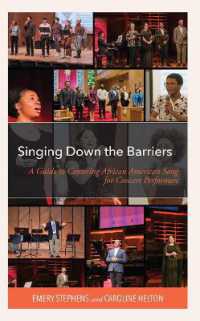 Singing Down the Barriers : A Guide to Centering African American Song for Concert Performers