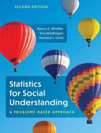 Statistics for Social Understanding : A Problems-Based Approach （2ND）