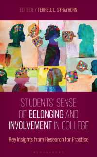 Students' Sense of Belonging and Involvement in College : Key Insights from Research for Practice