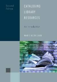 Cataloging Library Resources: an Introduction (Library Support Staff Handbooks) （2ND）
