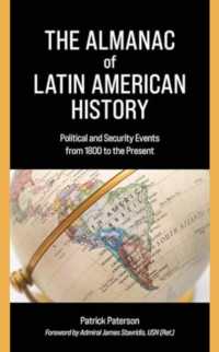 The Almanac of Latin American History : Political and Security Events from 1800 to the Present