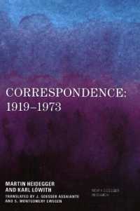 Correspondence: 1919-1973 (New Heidegger Research)