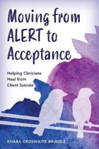 Moving from ALERT to Acceptance : Helping Clinicians Heal from Client Suicide
