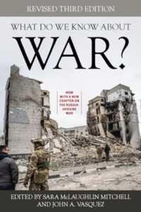 What Do We Know about War? （3RD）