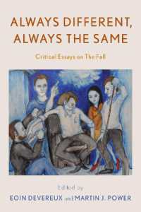 Always Different, Always the Same : Critical Essays on the Fall (Popular Musics Matter: Social, Political and Cultural Interv)