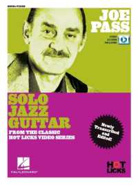 Joe Pass - Solo Jazz Guitar Instructional Book : With Online Video Lessons. from the Classic Hot Licks Video Series