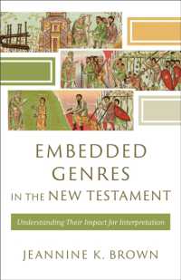 Embedded Genres in the New Testament : Understanding Their Impact for Interpretation