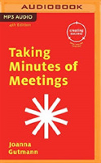 Taking Minutes of Meetings (Creating Success) （MP3 UNA）
