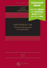 Employment Law : Private Ordering and Its Limitations [Connected Ebook] (Aspen Casebook)