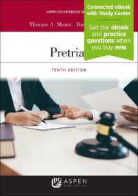 Pretrial : [Connected eBook with Study Center] (Aspen Coursebook) （10TH）