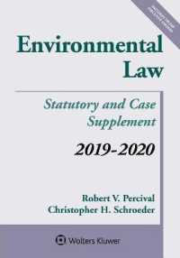 Environmental Law : Statutory and Case Supplement 2019-2020 (Supplements)