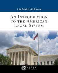 An Introduction to the American Legal System (Aspen Paralegal)