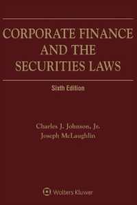 Corporate Finance and the Securities Laws