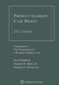 Product Liability Case Digest : 2021 Edition