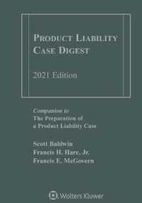 Product Liability Case Digest: 2021 Edition