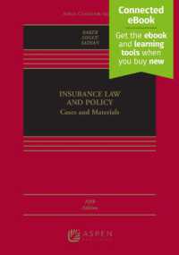 Insurance Law and Policy : Cases and Materials [Connected Ebook] (Aspen Casebook) （5TH）
