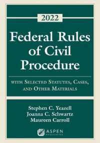Federal Rules of Civil Procedure : With Selected Statutes and Other Materials， 2020 Supplement (Supplements)