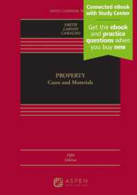Property : Cases and Materials [Connected eBook with Study Center] (Aspen Casebook) （5TH）