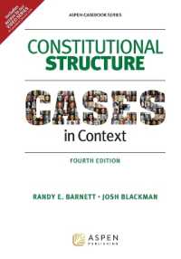 Constitutional Structure : Cases in Context [Connected eBook with Study Center] (Aspen Casebook) （4TH）