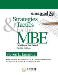 Strategies & Tactics for the MBE (Bar Review") （8TH）