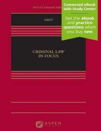 Criminal Law in Focus : [Connected eBook with Study Center] (Focus Casebook)