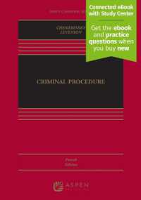 Criminal Procedure : [Connected eBook with Study Center] (Aspen Casebook) （4TH）