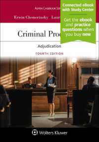 Criminal Procedure : Adjudication [Connected eBook with Study Center] (Aspen Casebook) （4TH）
