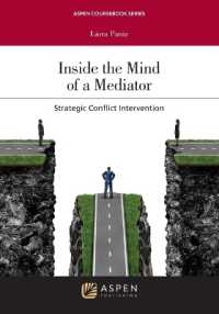 Inside the Mind of a Mediator : Strategic Conflict Intervention [Connected Ebook] (Aspen Coursebook)