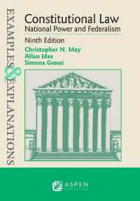 Examples & Explanations for Constitutional Law : National Power and Federalism (Examples & Explanations)