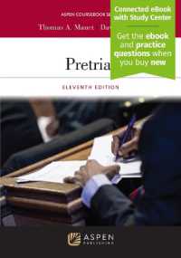 Pretrial : [Connected eBook with Study Center] (Aspen Coursebook) （11TH）