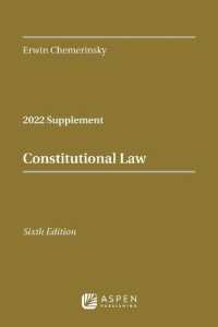 Constitutional Law : 2022 Supplement (Supplements) （6TH）