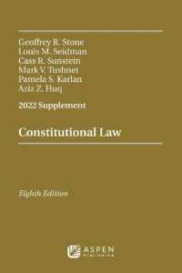 Constitutional Law， Eighth Edition : 2022 Supplement (Supplements)