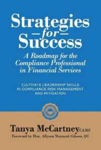 Strategies for Success : A Roadmap for the Compliance Professional in Financial Services