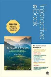 Business Ethics Interactive Ebook Access Code : Best Practices for Designing and Managing Ethical Organization （2 PSC）