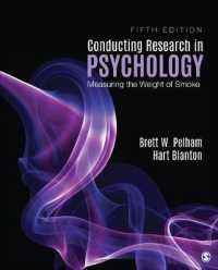 Conducting Research in Psychology : Measuring the Weight of Smoke （5TH）