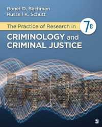 The Practice of Research in Criminology and Criminal Justice （7TH）